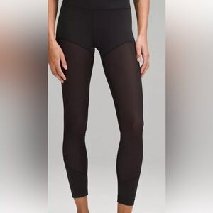Lululemon Wunder Train Mesh High-Rise Tight 25" - Size 14